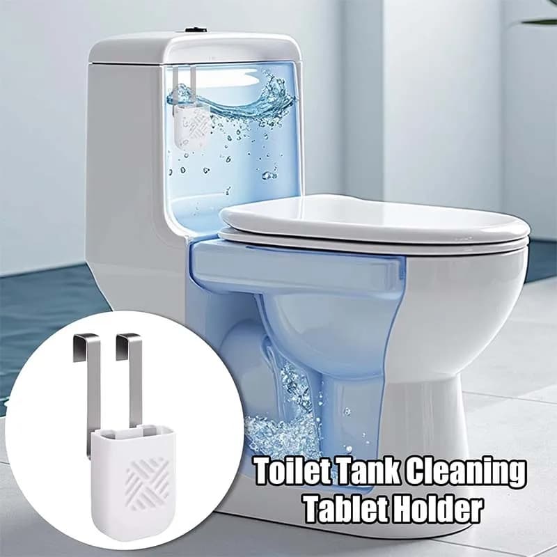 Supporto per Pastiglie per Cassetta WC, Versatile Dispenser a Rilascio Lento per Pulizia e Deodorante per WC, Ricambio per Cassetta