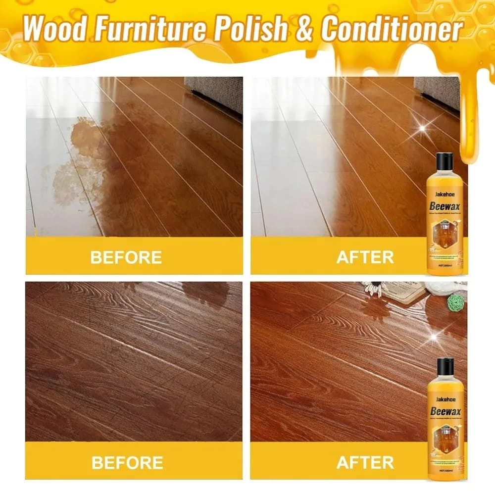 Natural 100ml Bees Wax Floor Cleaner Stain Prevent Prevent Moisture Furniture Polish Long Lasting Insect Cleaner for Home