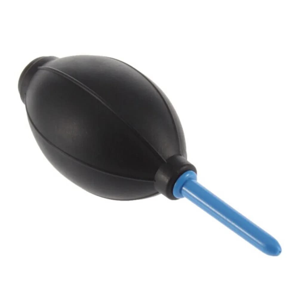 Silicone Dust Blower 148x55mm Black Eco Friendly Non Toxic Air Duster for Dslr Lens Camera Binocular Telescope Filter Cleaning