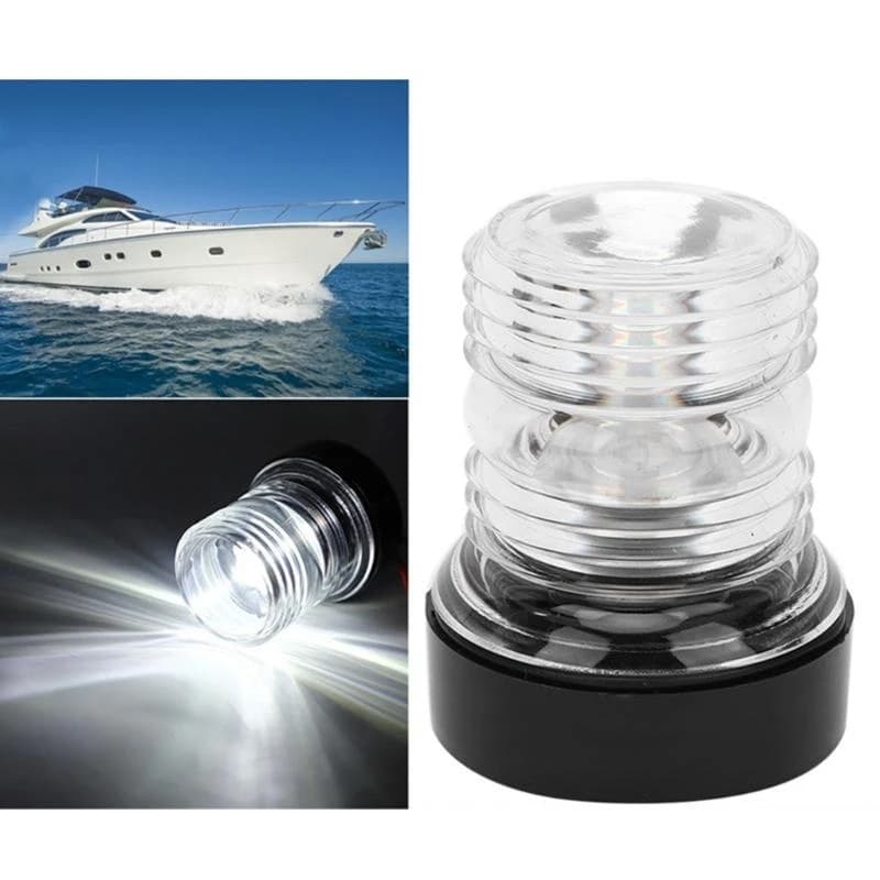 R9CC Ancore Luce 360 ​​Gradi Tutto Tondo 12-24V Barche Yacht Vela Luce Sostituzione Luci segnalazione Luce navigazione