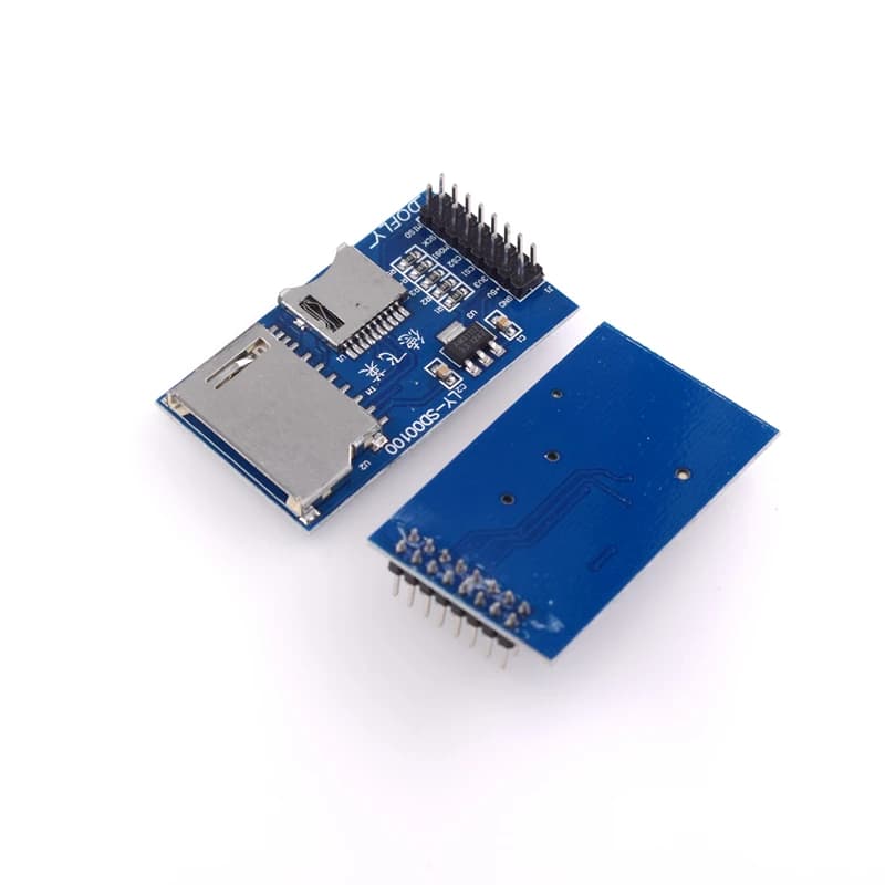Modulo lettore di schede Micro SD/mini TF con interfaccia SPI e chip convertitore di livello per Arduino