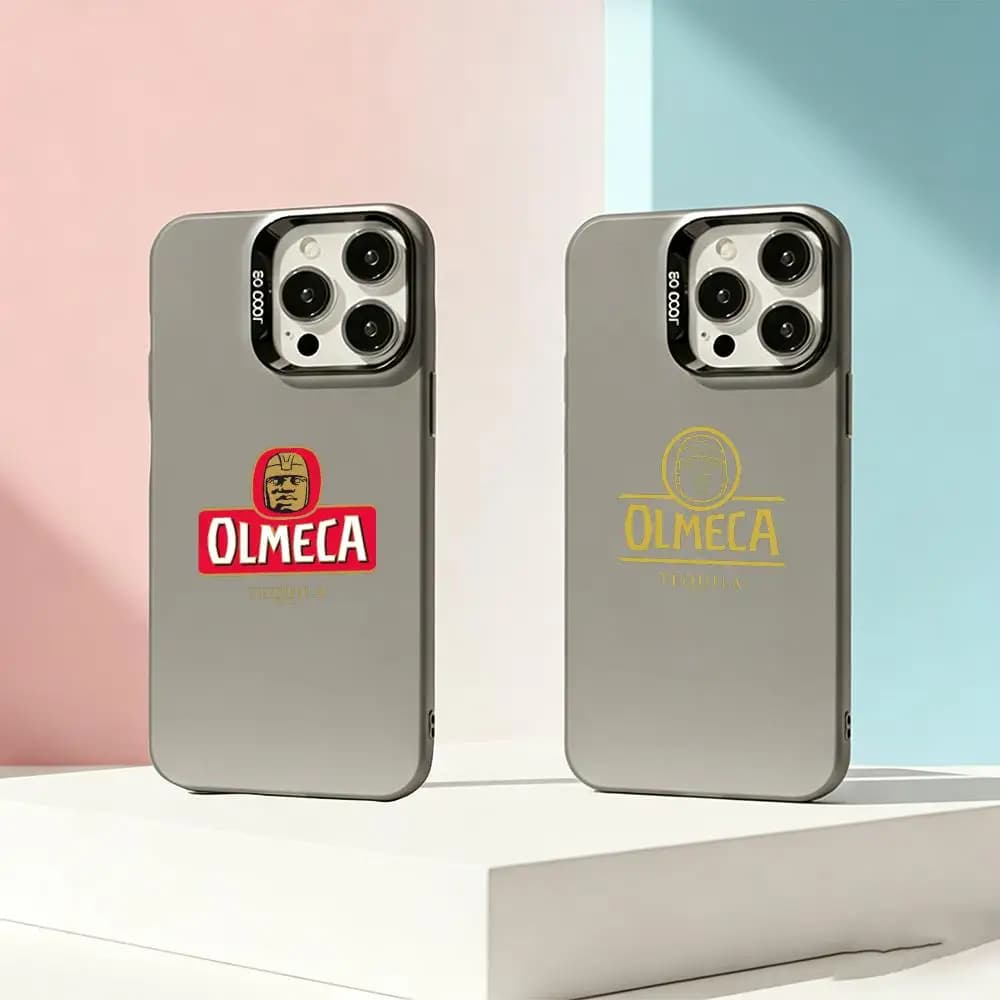 Cover per iPhone 17, 16, 15, 14, 13, 12, 11 Plus, Pro Max, XS O-Olmeca Tequila