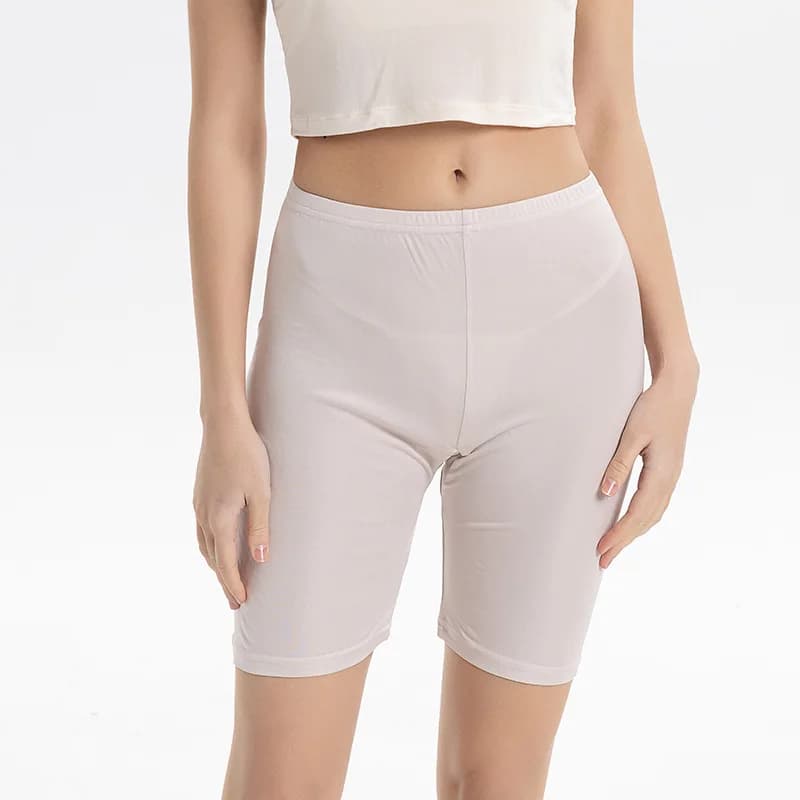 Pantaloni di seta estivi pantaloni di sicurezza sottili Anti-luce e traspiranti di grandi dimensioni da donna pantaloni del pigiama di seta di gelso