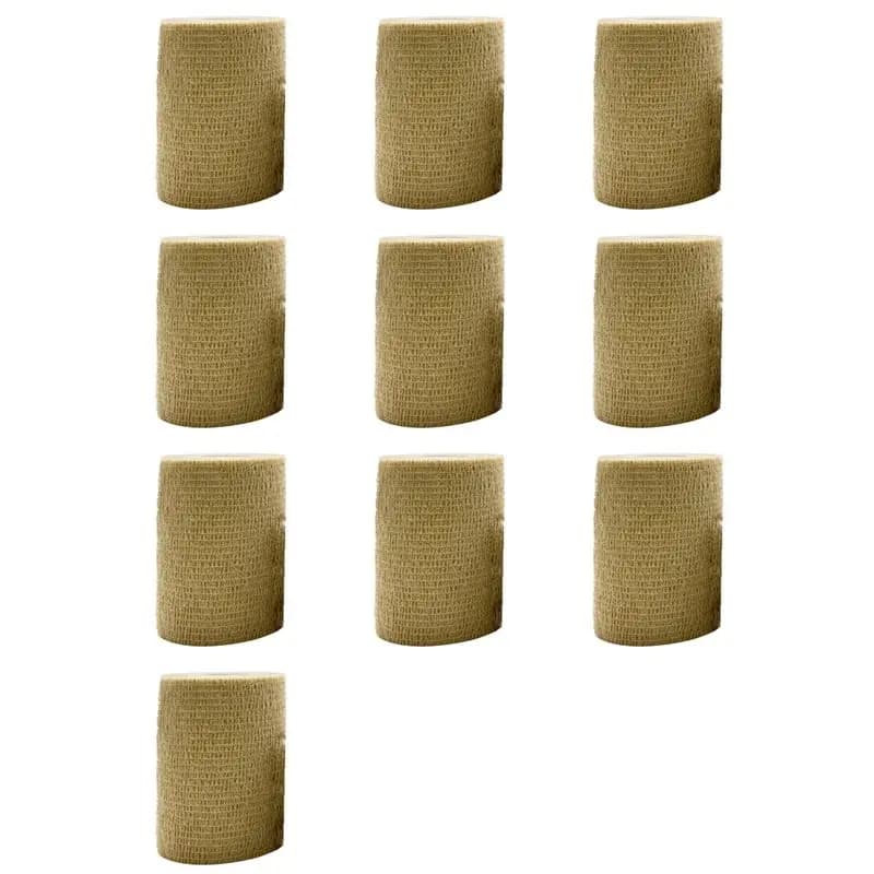 【GRANDE SCONTO】10X Nastro elastico autoadesivo Coffee Sport per supporto di ginocchia, dita, caviglia, palmo e spalla