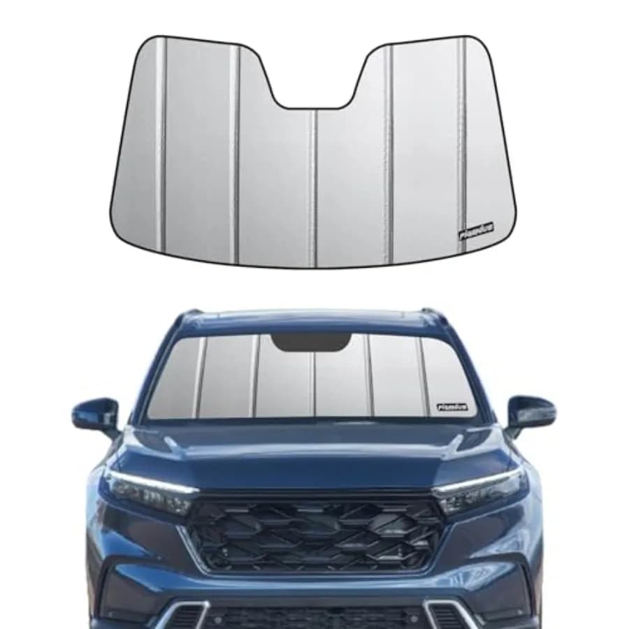 Parasole per Parabrezza CR-V 2023-2026 Finitura in Pelle Grigia Premium