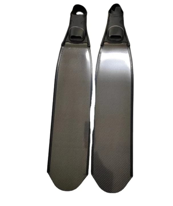 Dive R Same Shape Long Blade Carbonfiber Swim Fins Effortless Kicking Freediving Snorkeling Spearfishing Adjustable