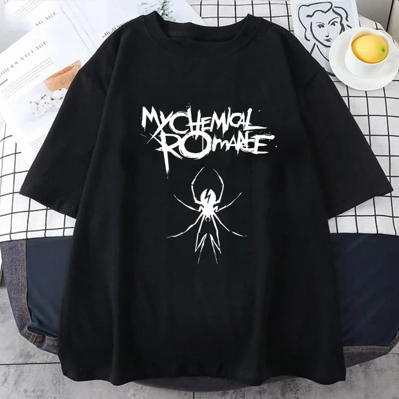 2025 My Chemical Romance for Sweet Revenge Tees T-shirt alla moda Top Camicia da jogging estiva a maniche corte Camicia allentata Hip Hop