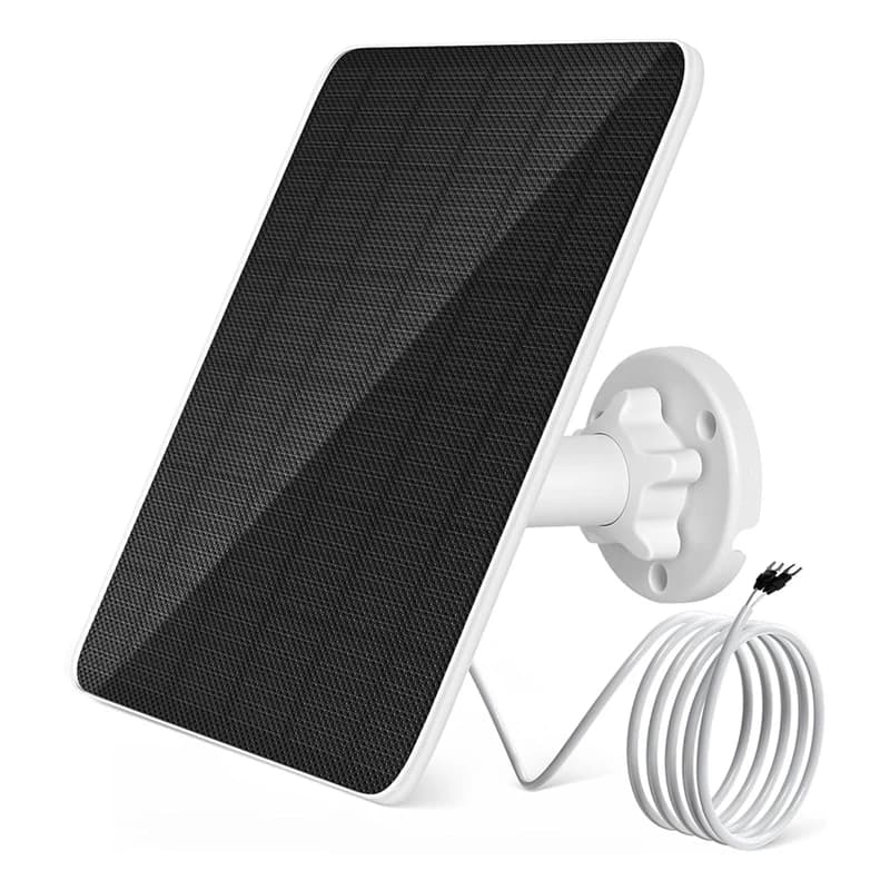 Pannello solare LICG per campanello ad anello, pannello solare da 5 W per campanello video ad anello 2, videocitofono 3, videocitofono 3+