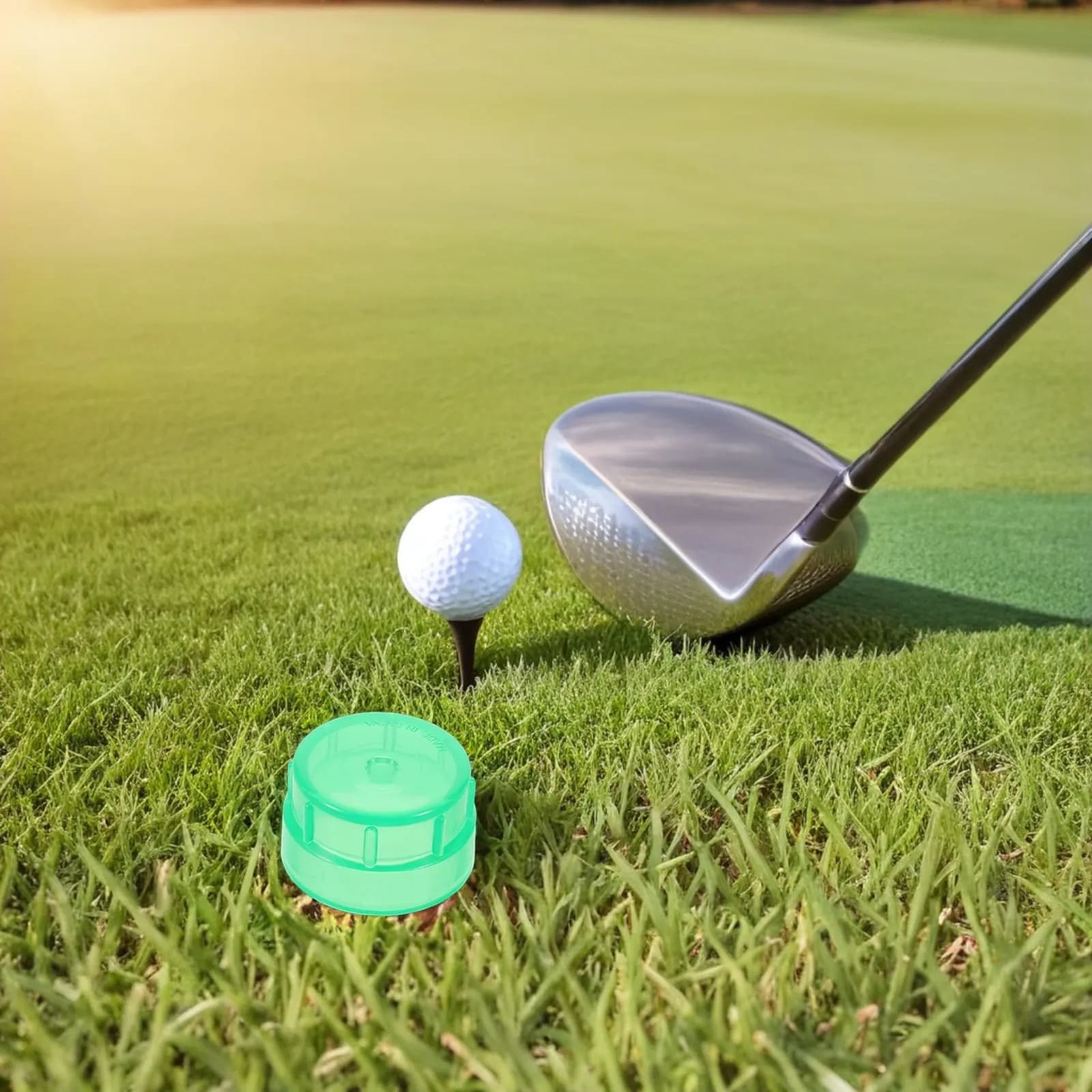 Stencil per Allineamento Palline da Golf, Marcatore in Nylon, Modello per Pratica e Tornei, Ausilio per Precisione nel Putting