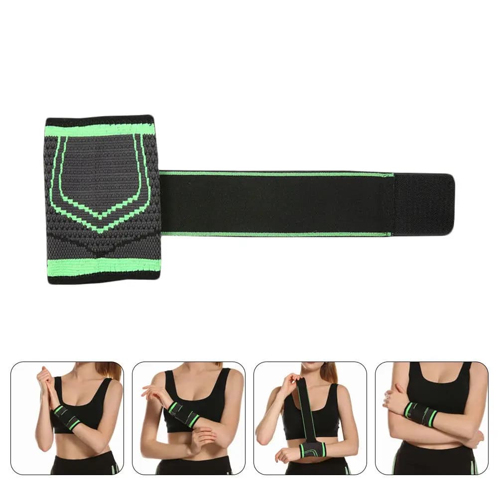 2Pcs Breathable Nylon Wrist Brace Unisex Ultra-Thin Sports Sleeve Wrist Support Protector for Outdoor Fitness Basketball Hockey