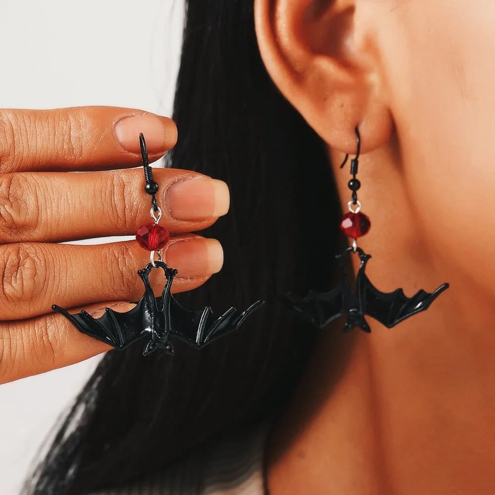 New bat necklace, dark wind gothic collarbone chain, versatile trend jewelry