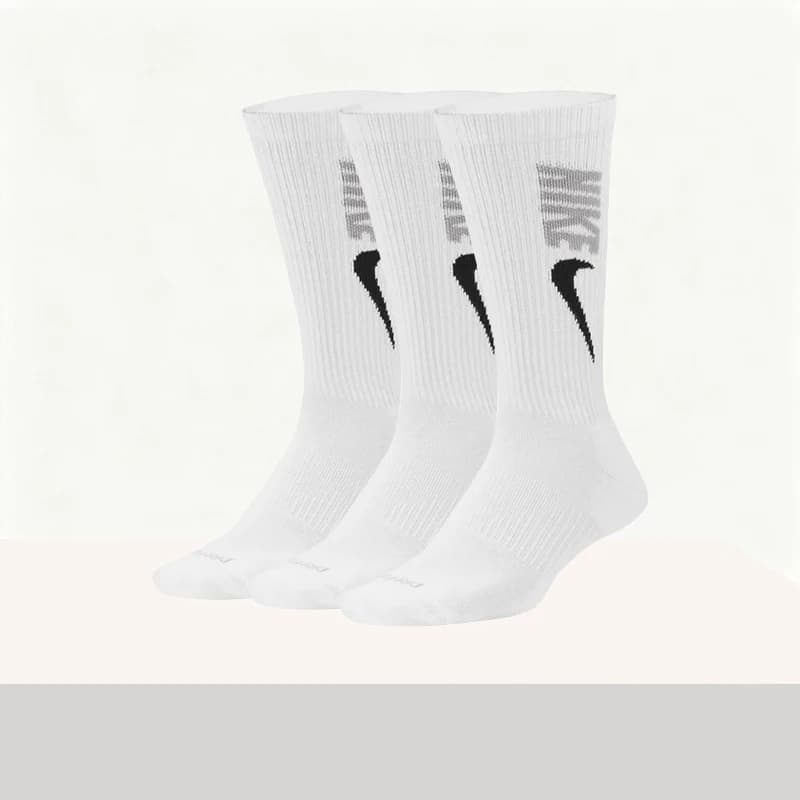 Nike: Semplice, elegante, comodo e traspirante – un design unisex premium in bianco e nero (confezione da 3) DD1526-100