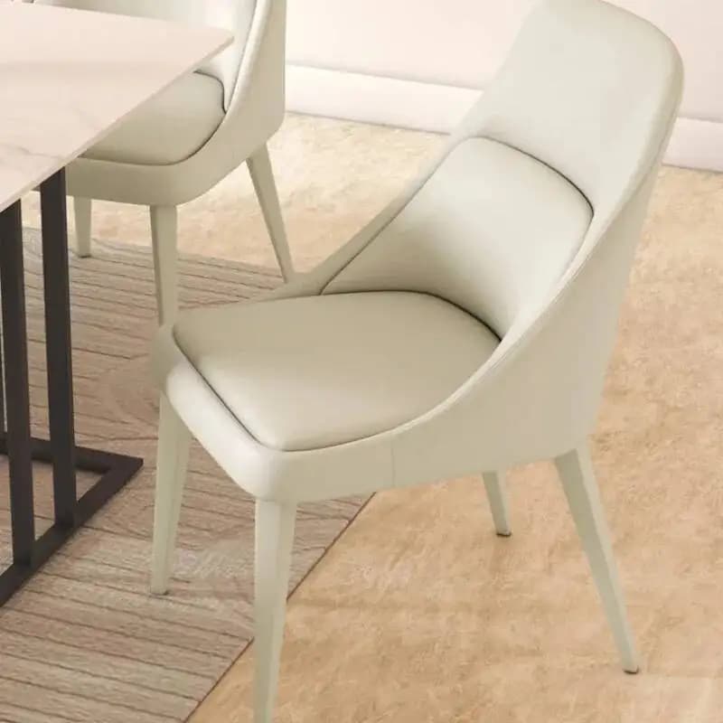 Sedie da pranzo moderne da pavimento Vanity Camera da letto da gioco italiana Vanity Sedie da pranzo Designer Sillas Comedor Mobili per la casa YQ50DC