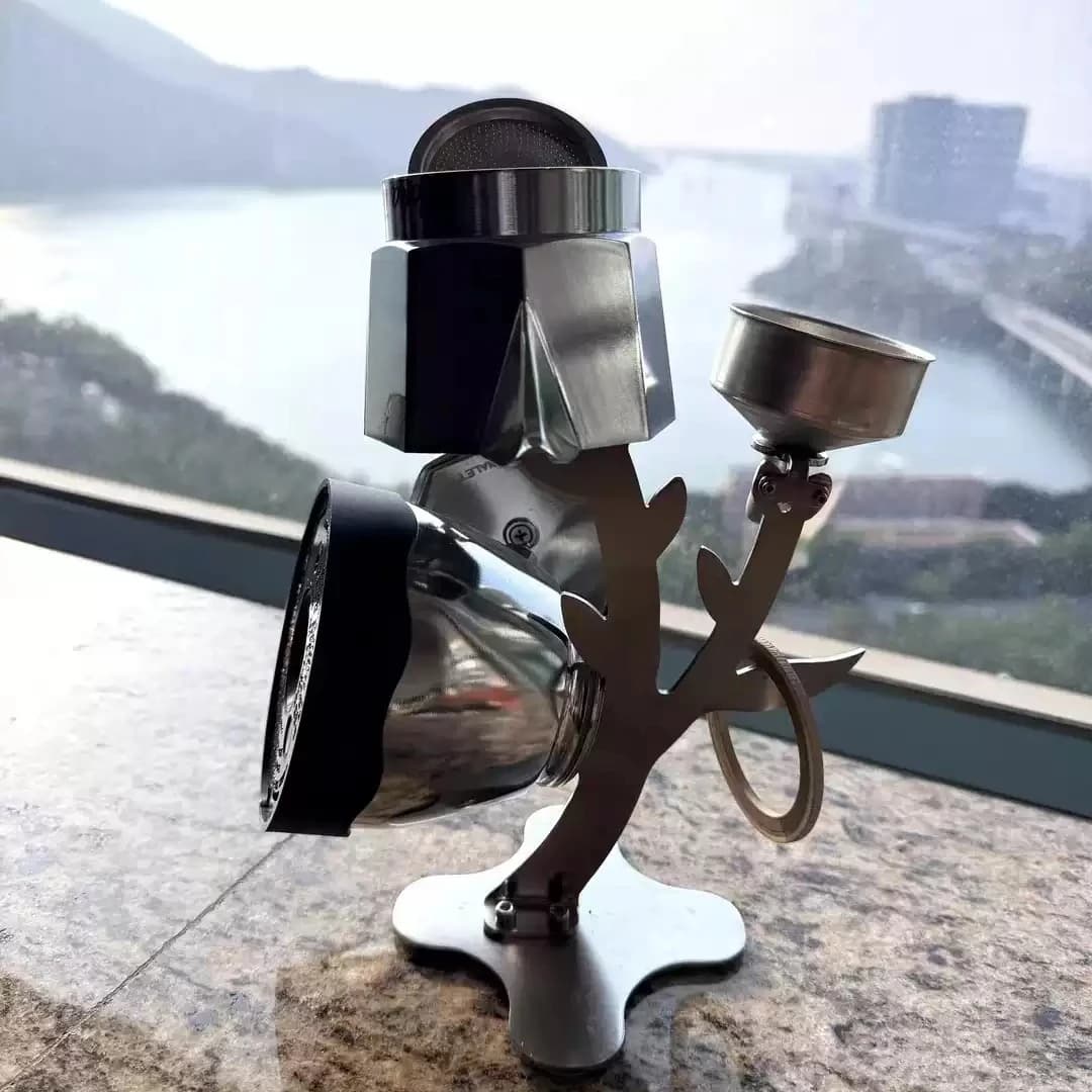 Coffee Pot Drying Rack Moka Pot & Moka Express Holder Drain Storage Stand For Coffee Maker
