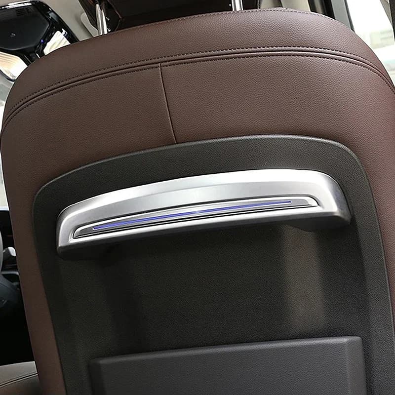 For BMW 3 Series G20 2020-2022 Car Styling Seat Back Frame Cover Trim Strips Carbon Fiber Pattern Sticker Interior Accessories