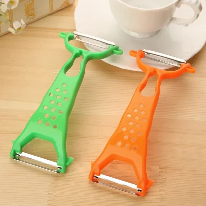 Pelapatate multifunzionale Verdure Frutta Taglierina Cetriolo Carota Patate Pelapatate a doppia testa Affettatrice Coltello da cucina Gadget da cucina