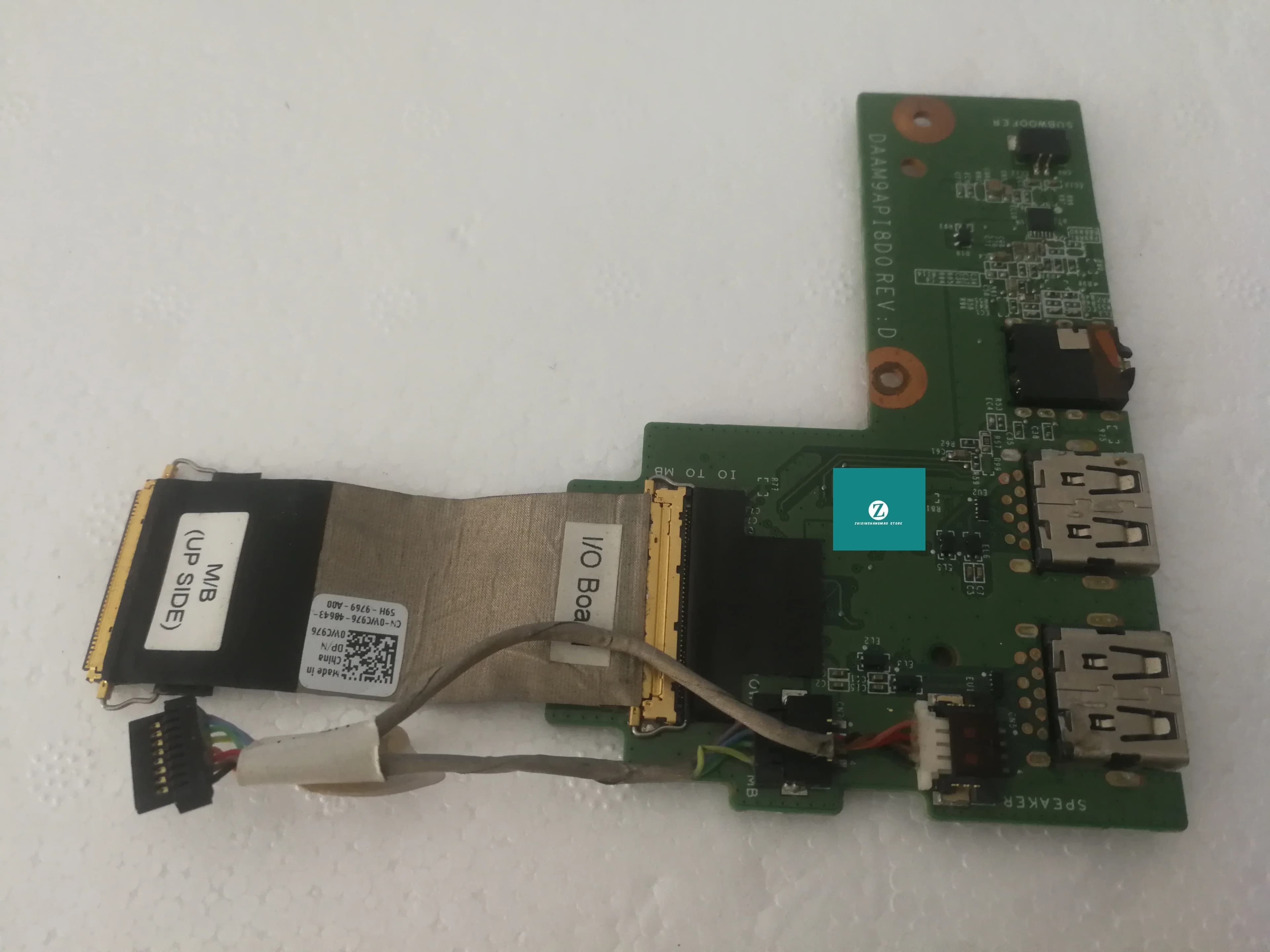 Genuino per Dell Inspiron 15 7559 15.6 "OEM USB Audio IO Cable DAAM9API8D0 0G5WGR G5WGR