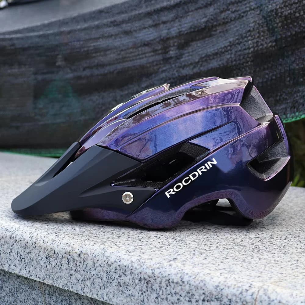 ROCDRIN In-mold DH MTB Bicycle Helmet Sports Anti-impact Mountain Bike Helmet Man Woman Riding Cycling Helmet