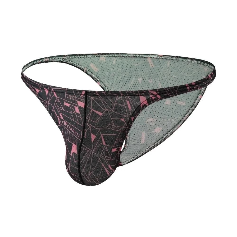 Comfortable Low Life Men's Slips on the Net, Breathable and Absorbent, with Geometric Pattern, for Daily Use