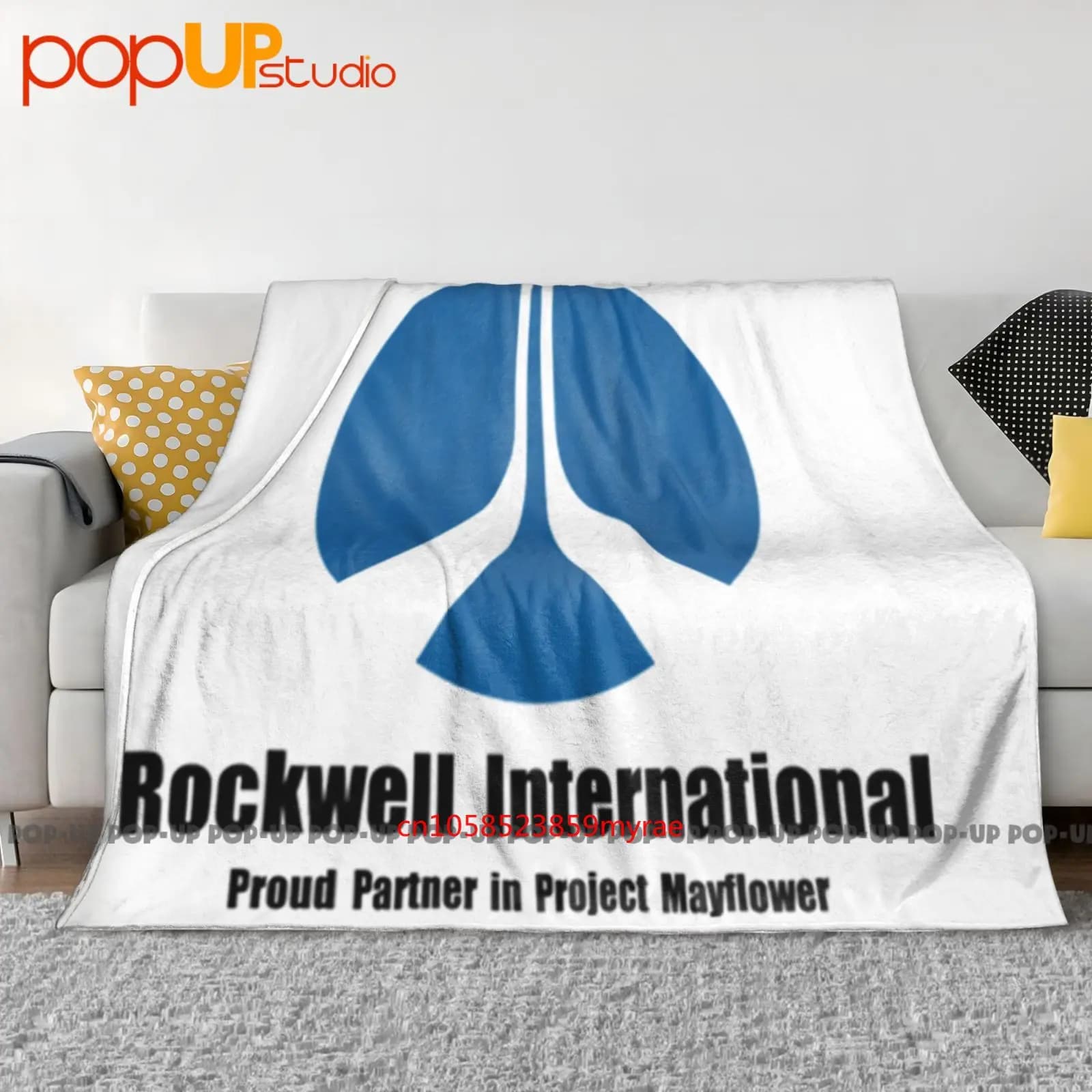 Copridivano invernale con coperta morbida Rockwell International