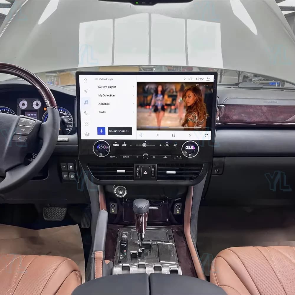 NEW 19.8" For Lexus LX570 2007-2015 Android 13.0 Touch Screen Car Multimedia Player GPS Navi Auto Radio Tape Recorder Head Unit