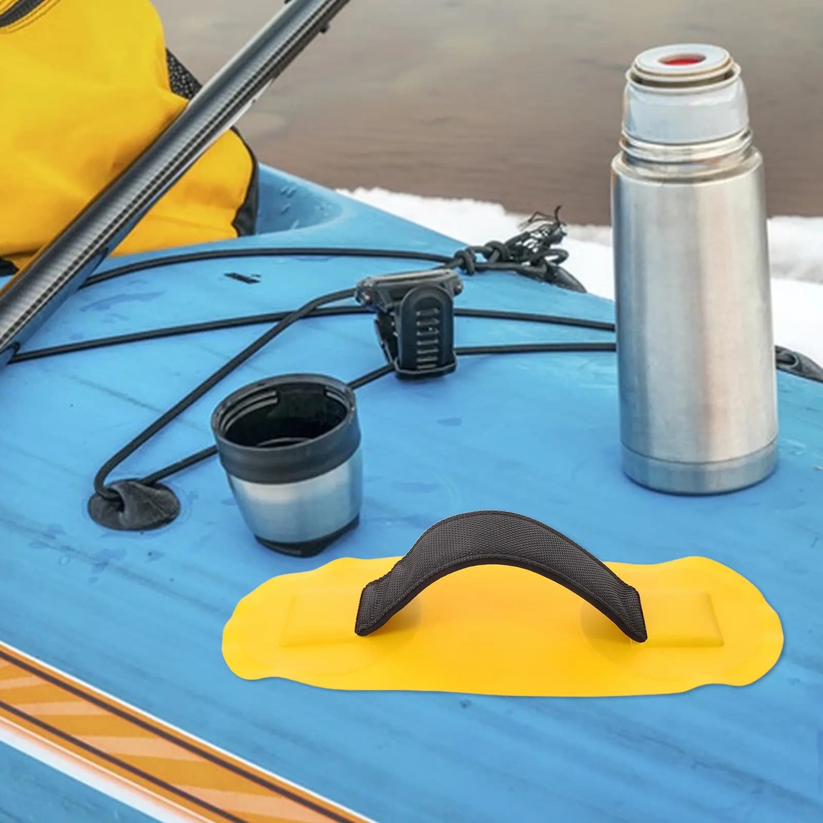 2 Pezzi Maniglie in Neoprene per Paddle Board, Kayak, Barche Gonfiabili, Kayak da Pesca, Tavole da Surf, Tavole da Salvataggio e Stand Up Paddle