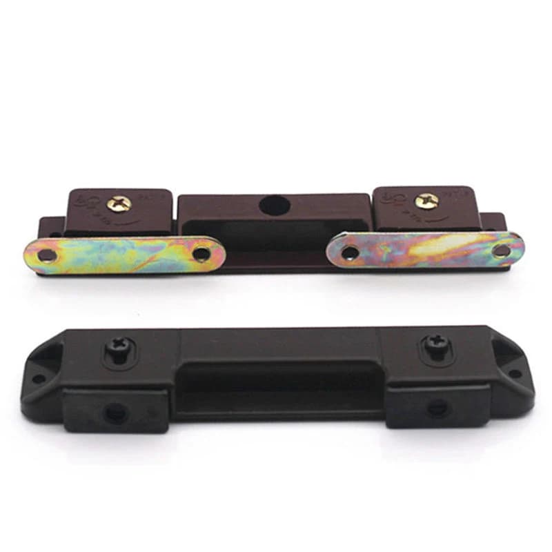 Fermo per Armadio Robusto, Chiusura Magnetica Doppia per Armadietti in Legno Massello, Chiusura Magnetica Doppia in Plastica Stile Antico per Armadietti