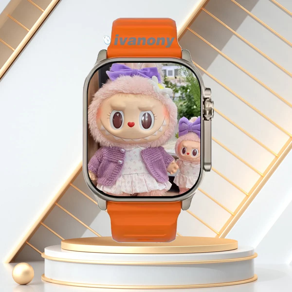 Smart Watch Hello Watch 3 Plus Bluetooth Chiamata Assistente vocale 49mm AMOLED 4GB/ROM NFC GPT Bussola Album fotografico Smartwatch da uomo
