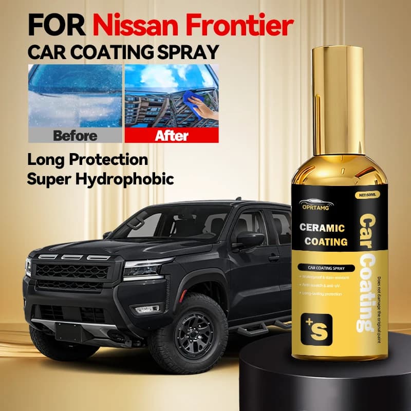 Ripristinatore di Graffi per Esterni Auto, Cera Lucidante Idrofobica per la Cura della Vernice CEMICOATSPY per Nissan Frontier 1985-2026