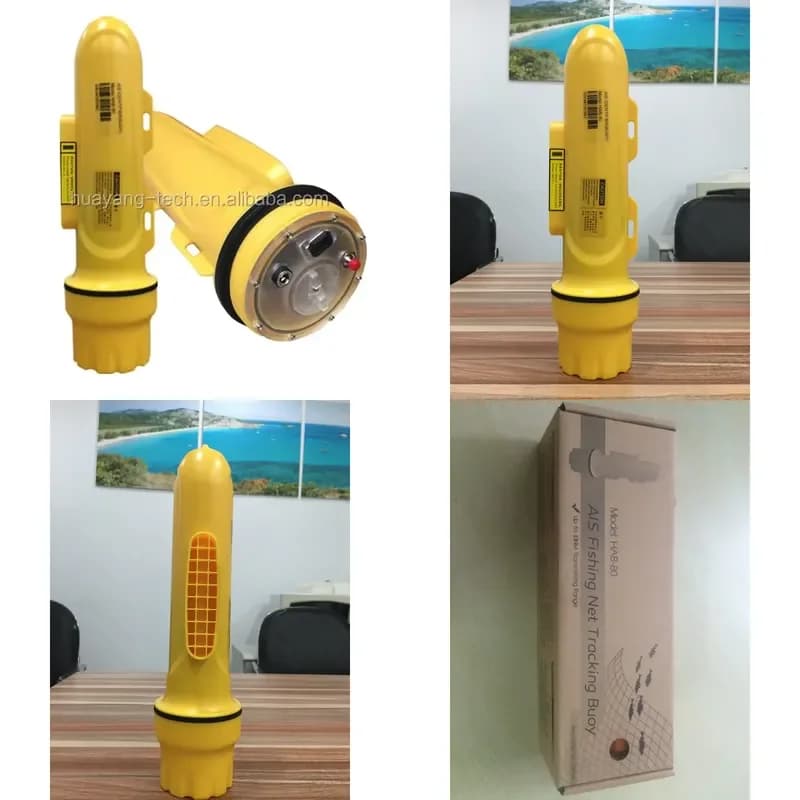Long Distance HAB-120S AIS Beacon with SOS Button for Fishing Net