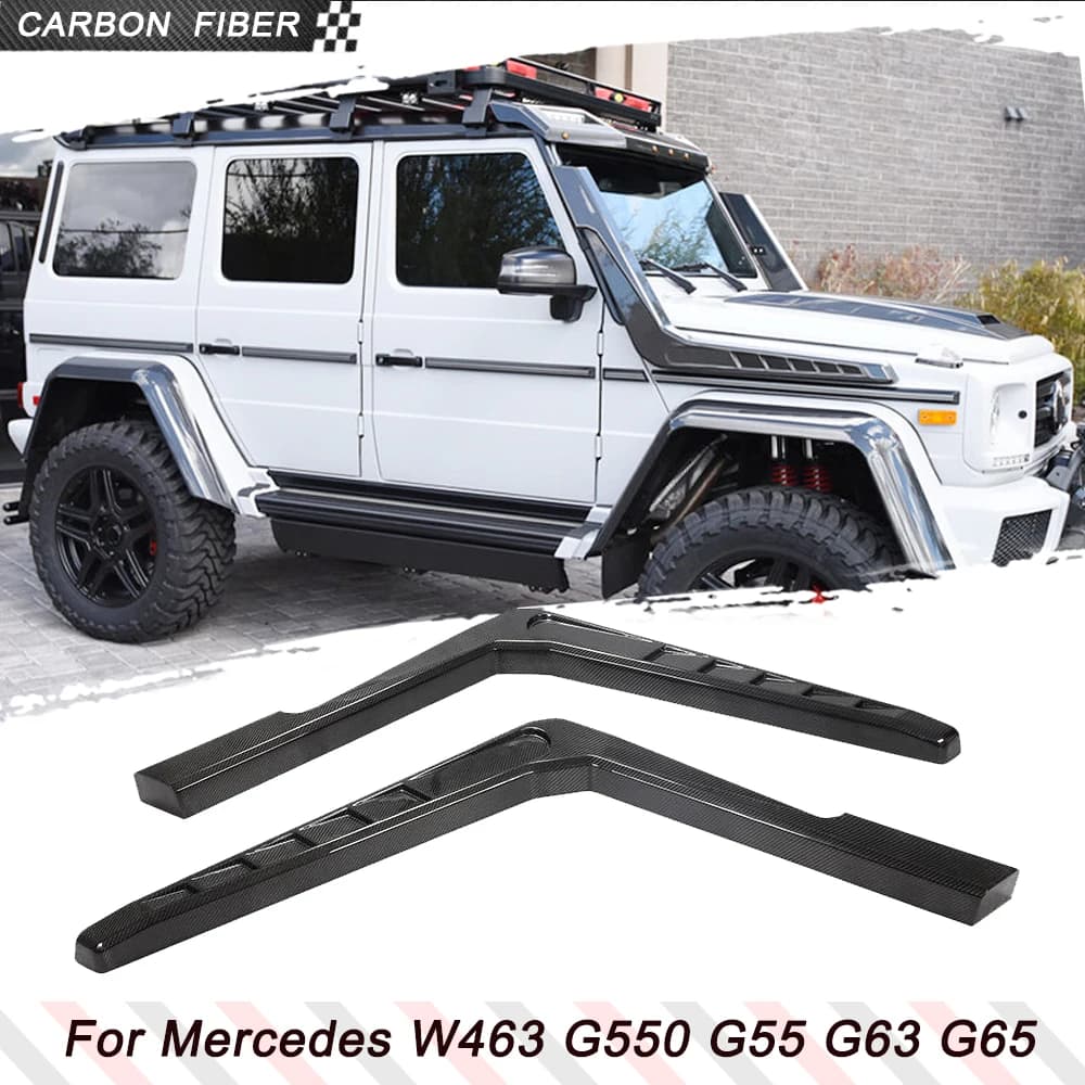 Cob Snorkel carbon fiber car air sockets suitable for Mercedes-Benz G Wagon W463 G500 G550 G55 G63 G65 AMG 2004-2018 Bodywork kit