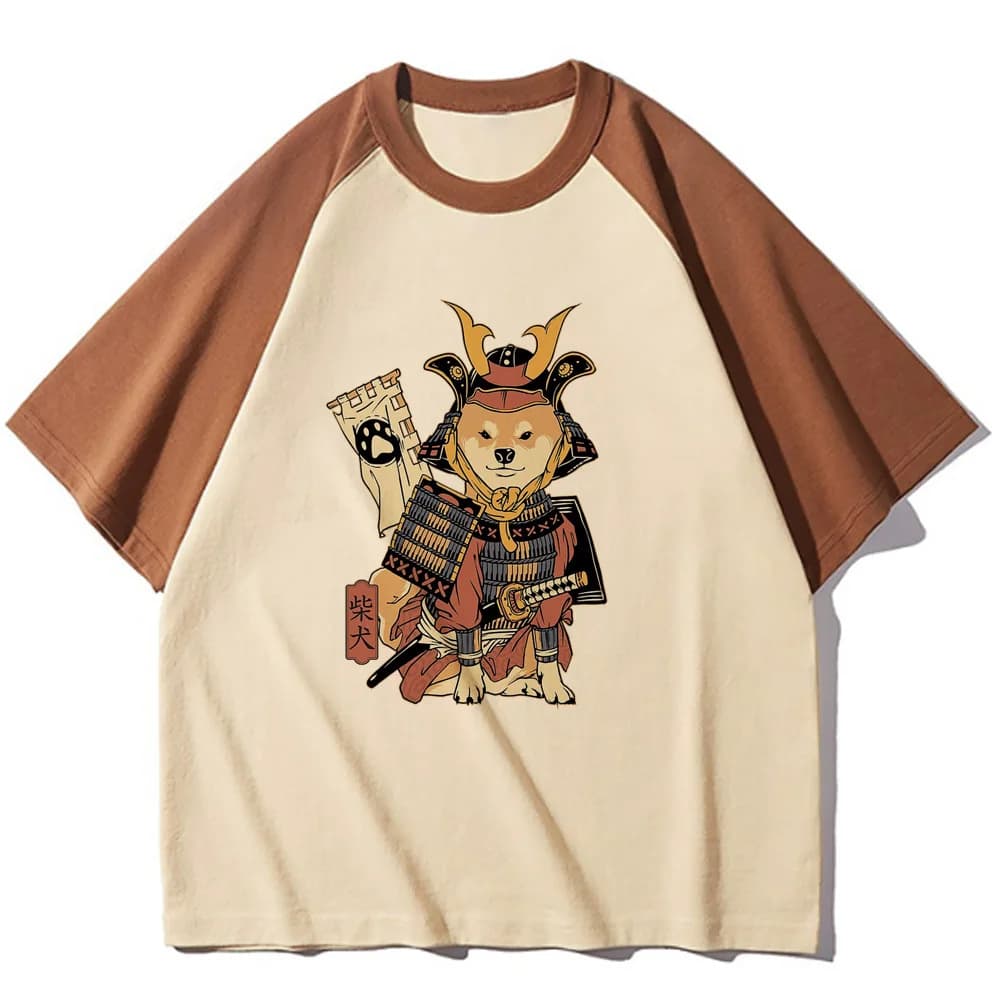 Shiba Inu camicia teenager Pop Culture anni 2000 donna anime Graphic streetwear top tees Digital Gothic anni '80 Pastello Psichedelico Colorato