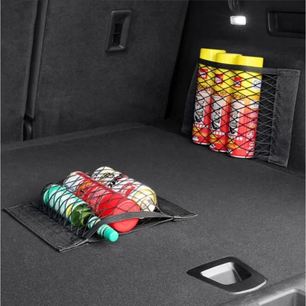 Bagagliaio di un'auto Sedile Posteriore Rete di Stoccaggio Elastica per Nissan Qashqai Teana X Trail T32 Juke Sentra Sylphy Almera Versa Cargo Organizer Bag