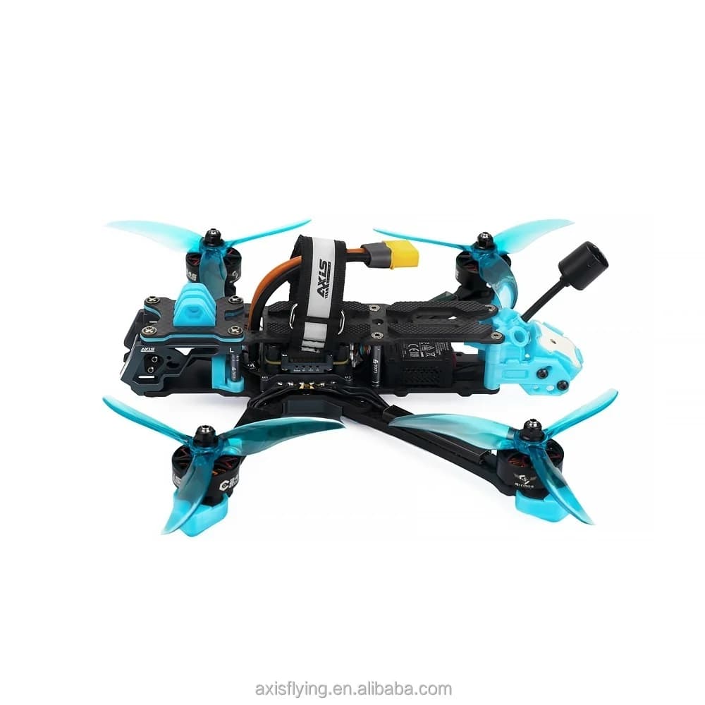 Drone FPV Freestyle Axisflying Manta 5 DC (DeadCat) da 5 Pollici 2025 con Kit Walksnail Avatar HD Pro e GPS-6S per Principianti