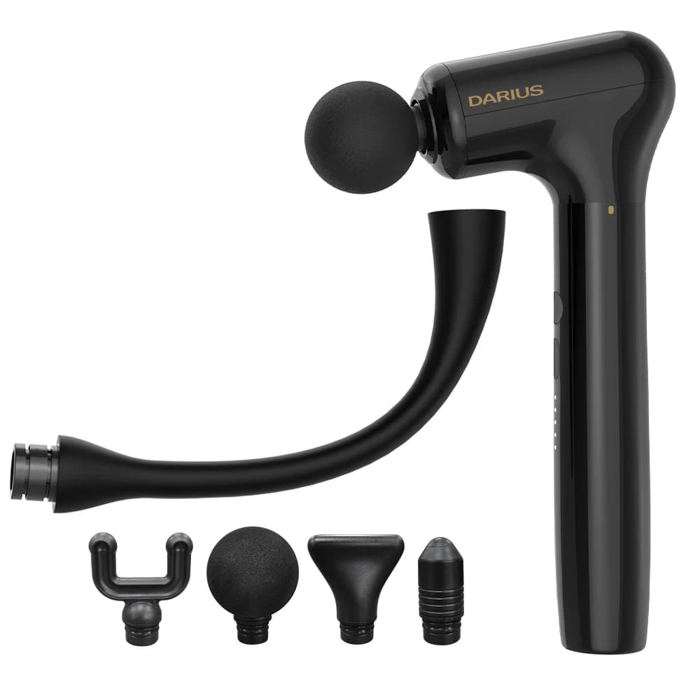 OEM Long Handle Electric Massage Gun Cheap Price with Deep Fabric Massage Gun Shoulder Strap, Neck and Back
