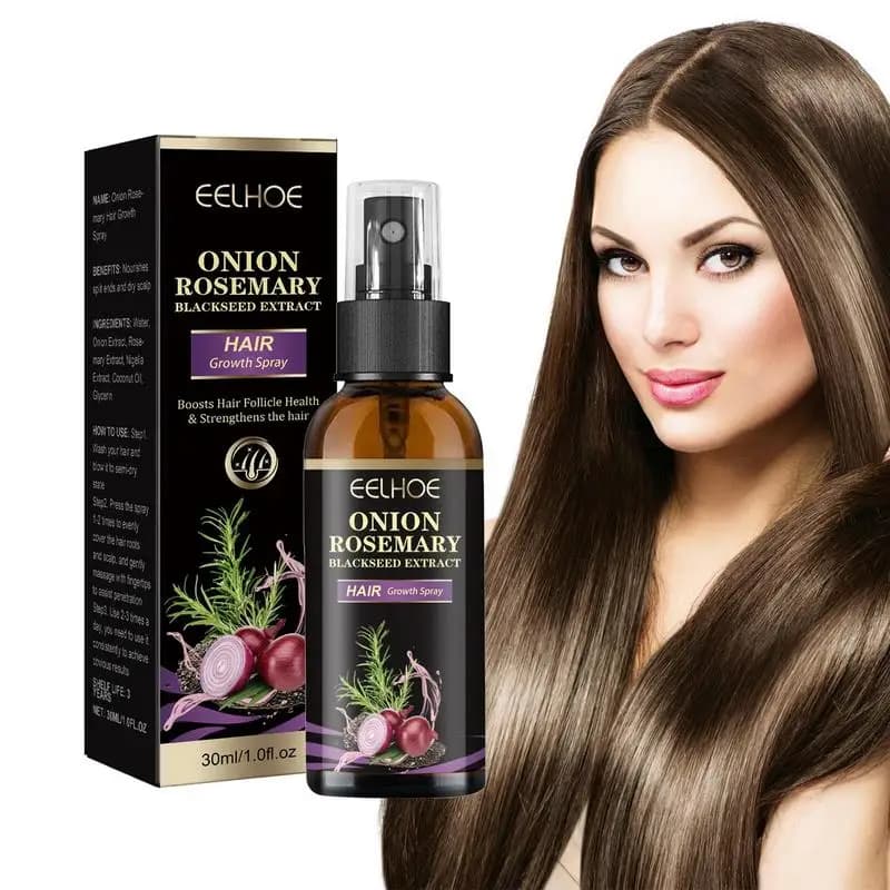 30ml Spray for hair growth Powder Rosemary Spray for dense hair Essential oil of rosemary Essential oil nutrients for hair spray anti-loss of hair