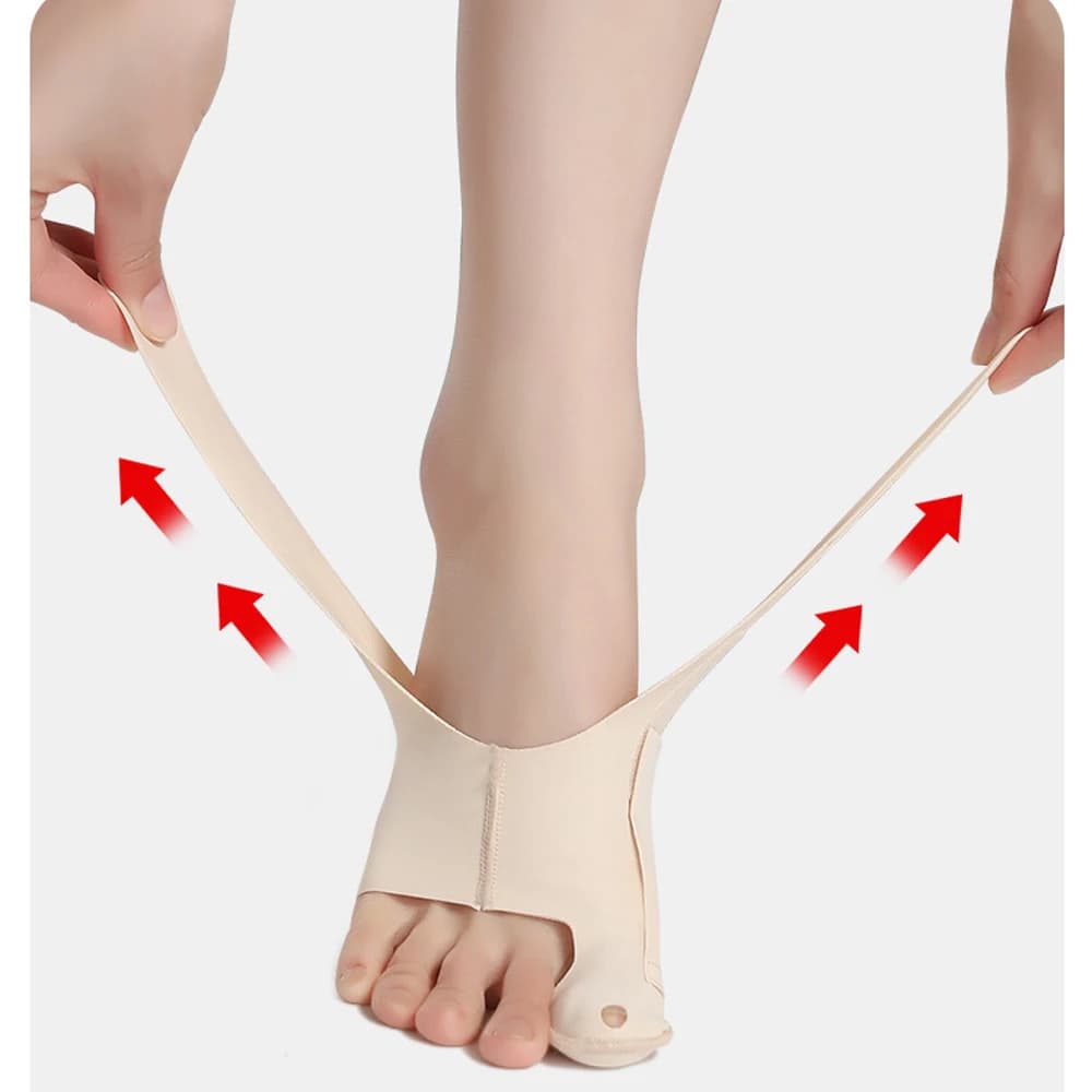 Separatore per dita dei piedi 1 pezzo, raddrizzatore per dita dei piedi per sollievo dall'alluce valgo per atleti e ballerini, calzini per dita dei piedi da donna, correzione dell'alluce valgo per scarpe