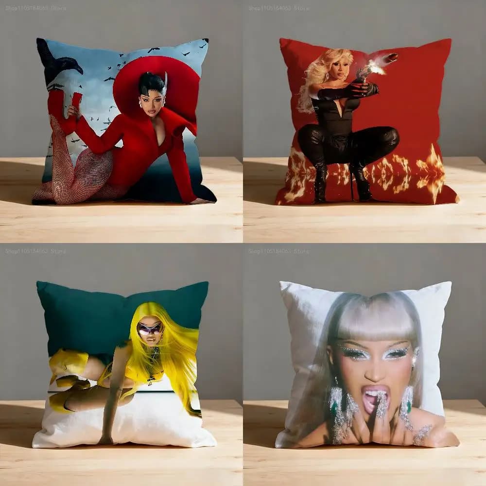 AM I THE DRAMA C-Cardi B Federa per sofa Decor Car Office Room Print pillow sheet Decorations and protection