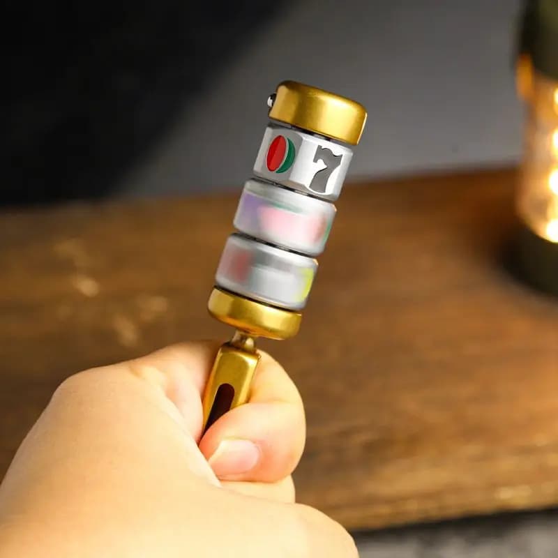Giocattolo Portatile Creativo per Esterni EDC, Spinner Antistress per Dita