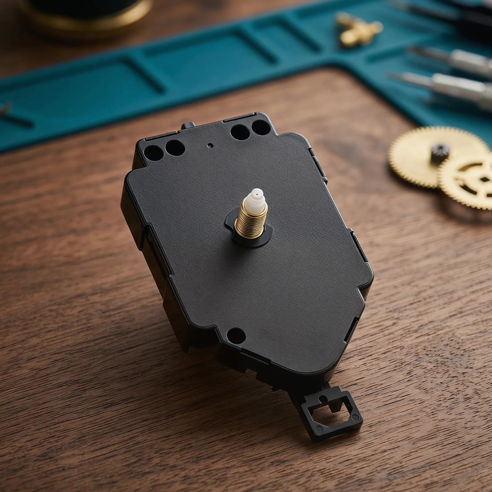 Movimento Silenzioso al Quarzo per Orologio a Pendolo, Albero da 23mm, Ricambio Senza Ticchettio per Orologi da Parete, da Terra, a Pendolo, Fai da Te