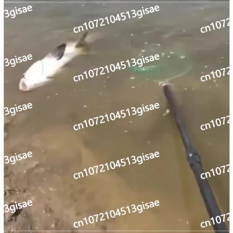 Rete da pesca retrattile automatica elettrica, strumento da pesca ultraleggero in lega di alluminio da 4,2 metri 5000/9000 Watt