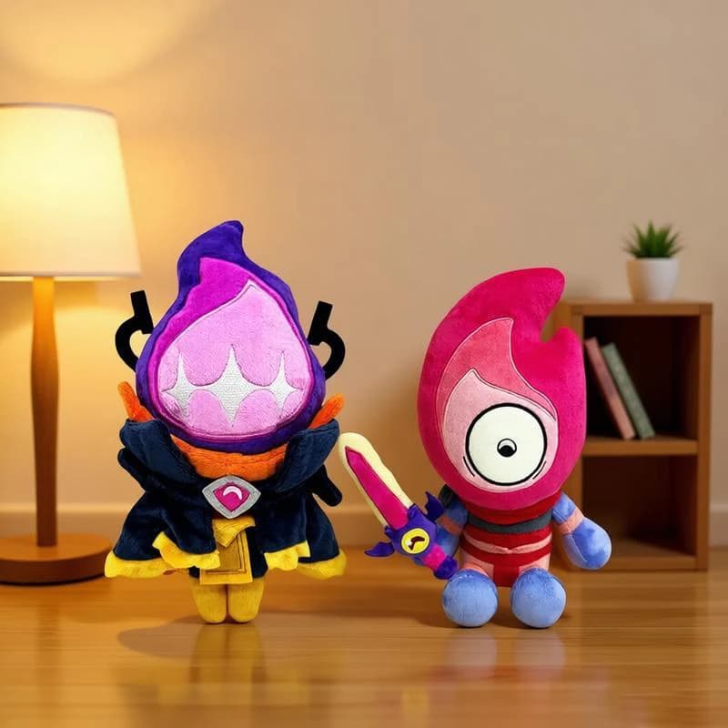 New Dead Cells The Queen Plush Toy The Beheaded Stuffed Doll Game Peripheral Plushie Room Decor Pillows Collect Birthday Gift