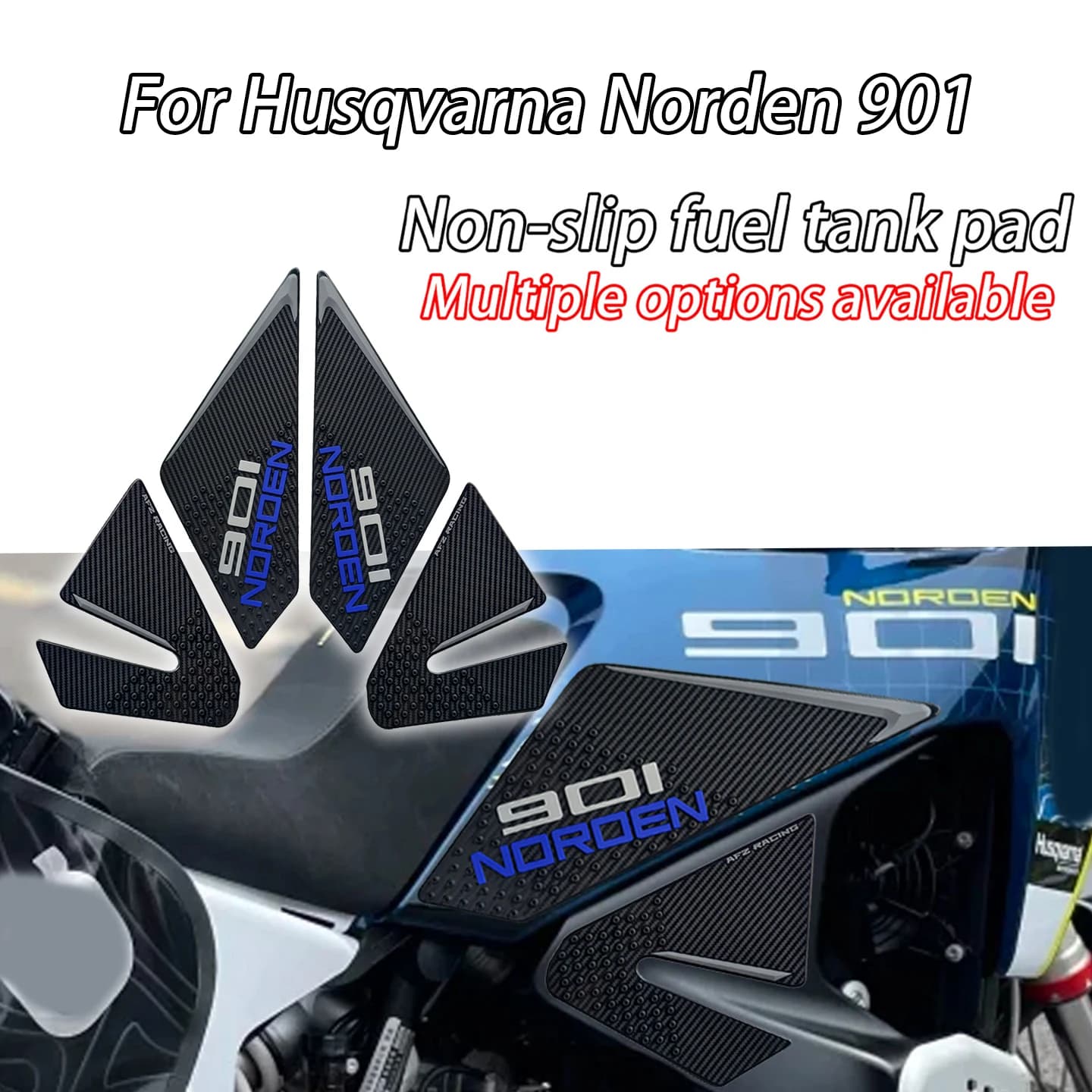 Per Husqvarna Norden 901 ADV Husqvarna 901 Adventure, nuovo adesivo antiscivolo per serbatoio, protezioni ginocchia, adesivo laterale, paraserbatoio