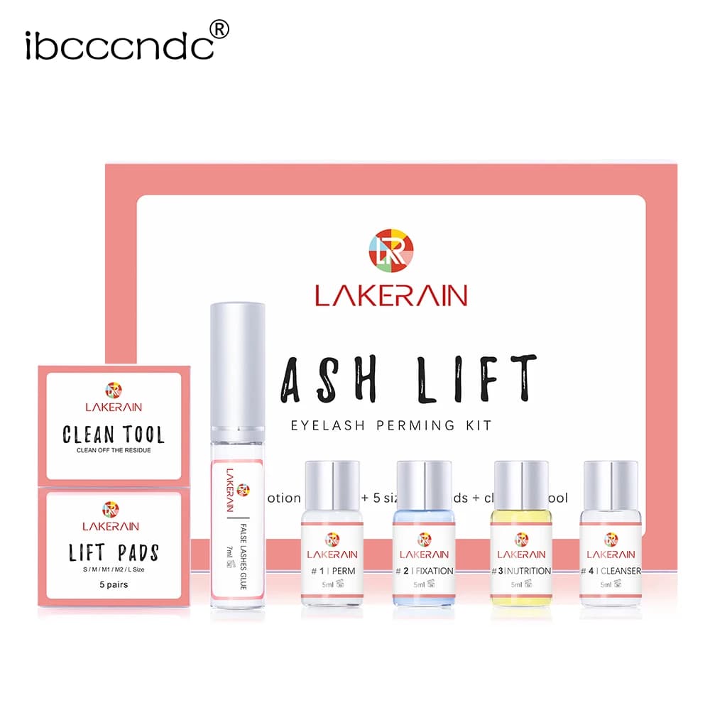 New Long-Term Eyelash Lifting Kit Permanent Eyelash Lotion Fixing Colla Curly Lasher Beauty Salon Home Use Pro Kit