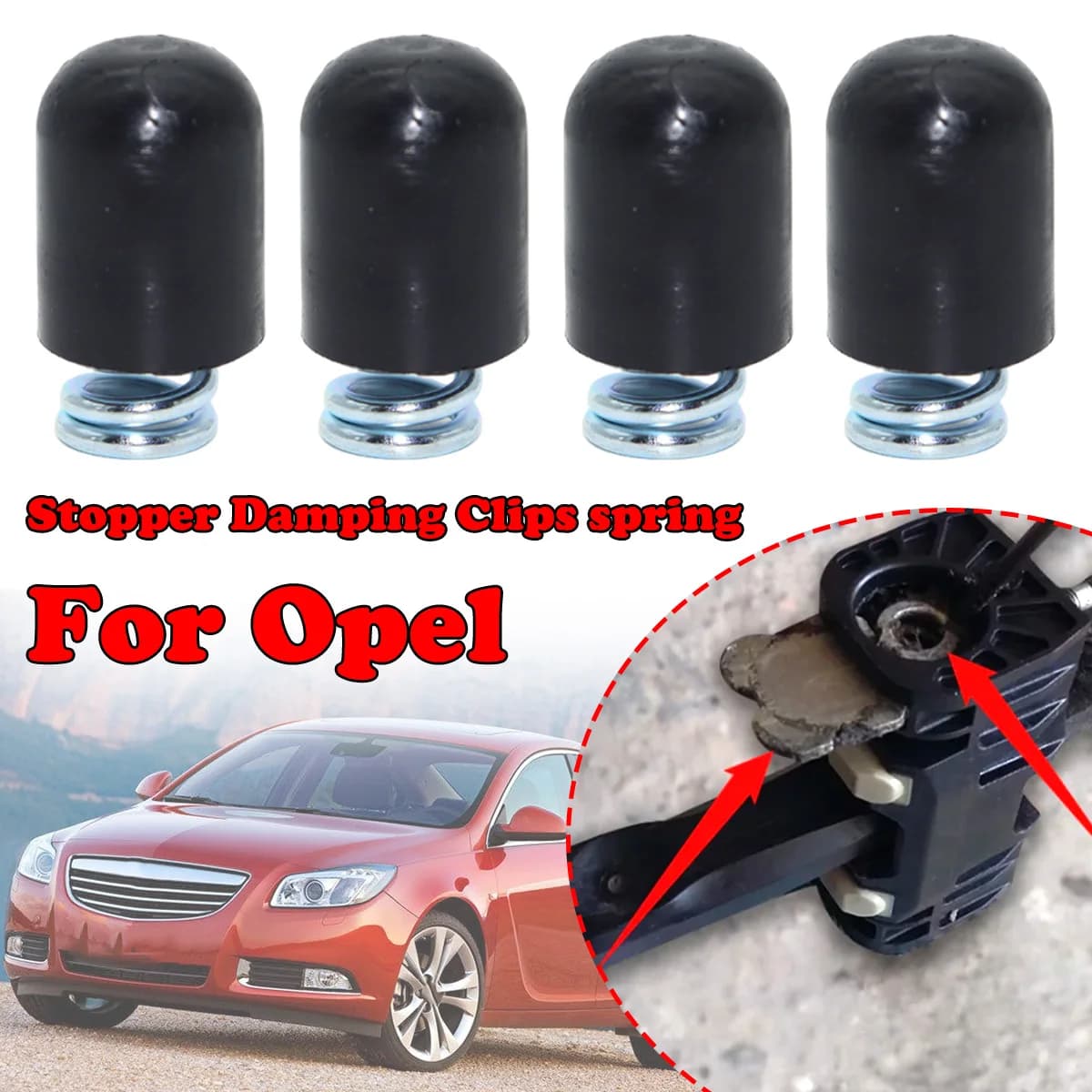 Kit di riparazione limitatore di apertura portiera auto 4/8 pezzi per Opel INSIGNIA ASTRA FAMILY H ZAFIRA B