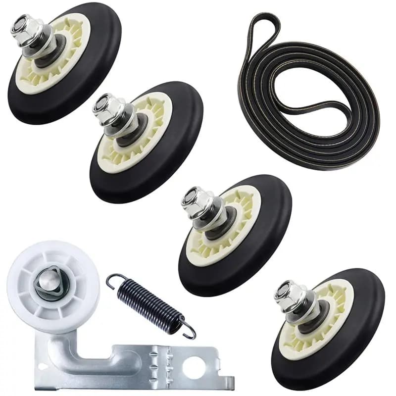 Kit di Riparazione A66T per Asciugatrici Kenmore, Include Gruppo Rullo Tamburo, Cinghia e Puleggia Idler