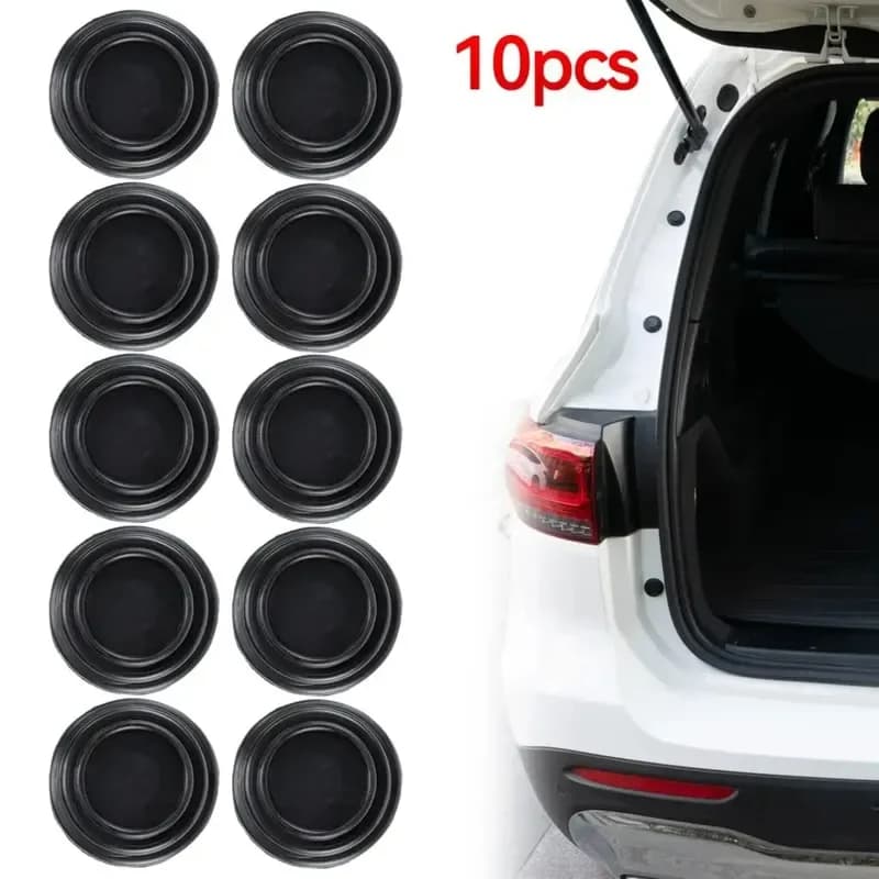 Cuscinetti per portiere auto Tappetino silenzioso e ammortizzante Auto in silicone anticollisione per adesivi protettivi Guarnizione tampone Accessorio automatico