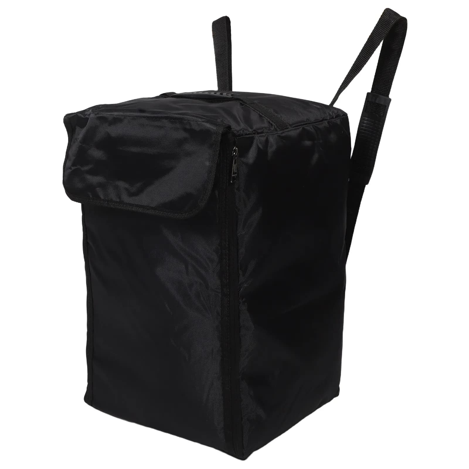 Padded Cajon Drum Backpack Black Double Strap Percussion Gig Bag Protective Carry Case for Musicians Drum Carrier