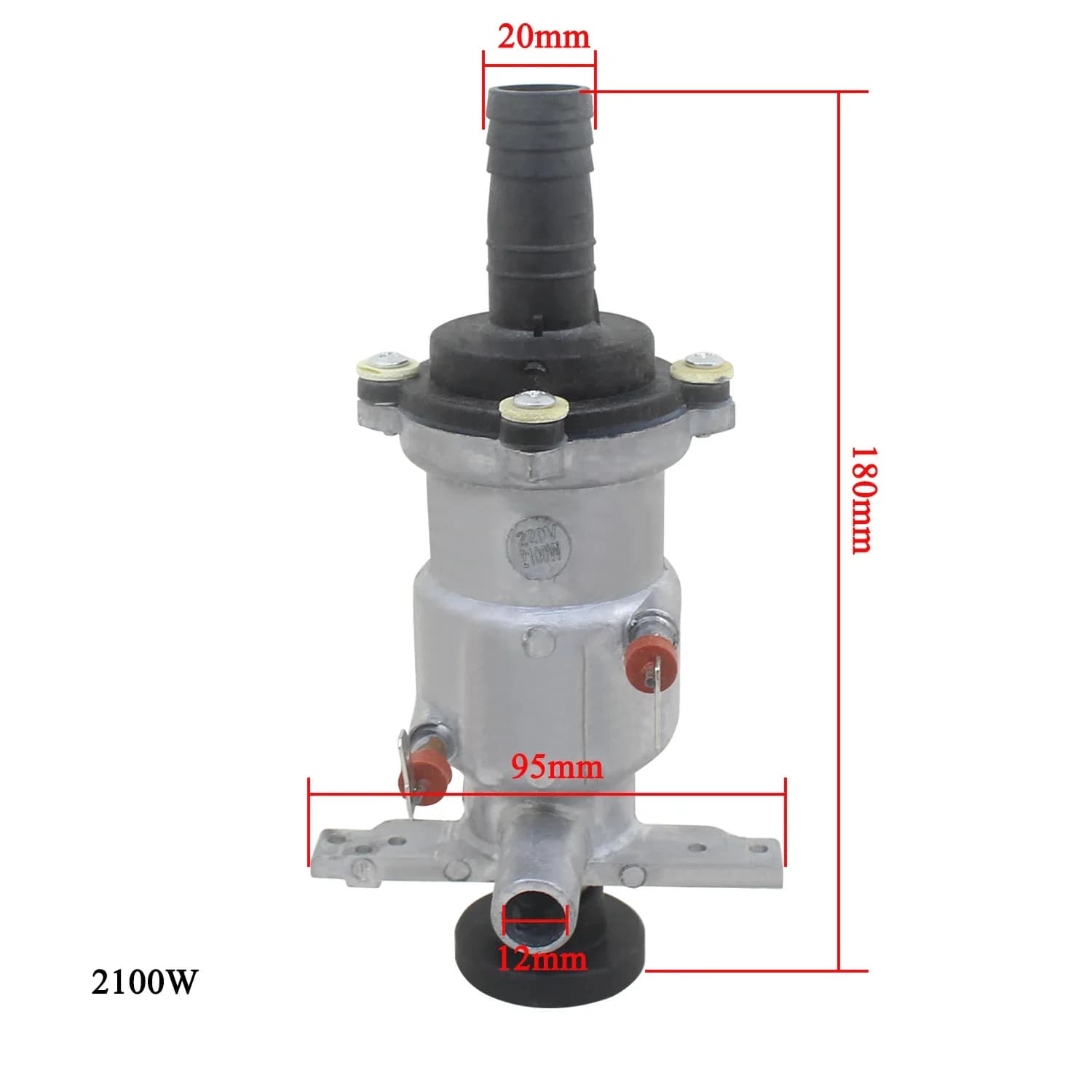 Parti riscaldanti del riscaldatore del vapore dell'indumento 2100W per HGS-2510 HY-GF2510R tubi riscaldanti dell'elemento della macchina da stiro appesi 1 pz