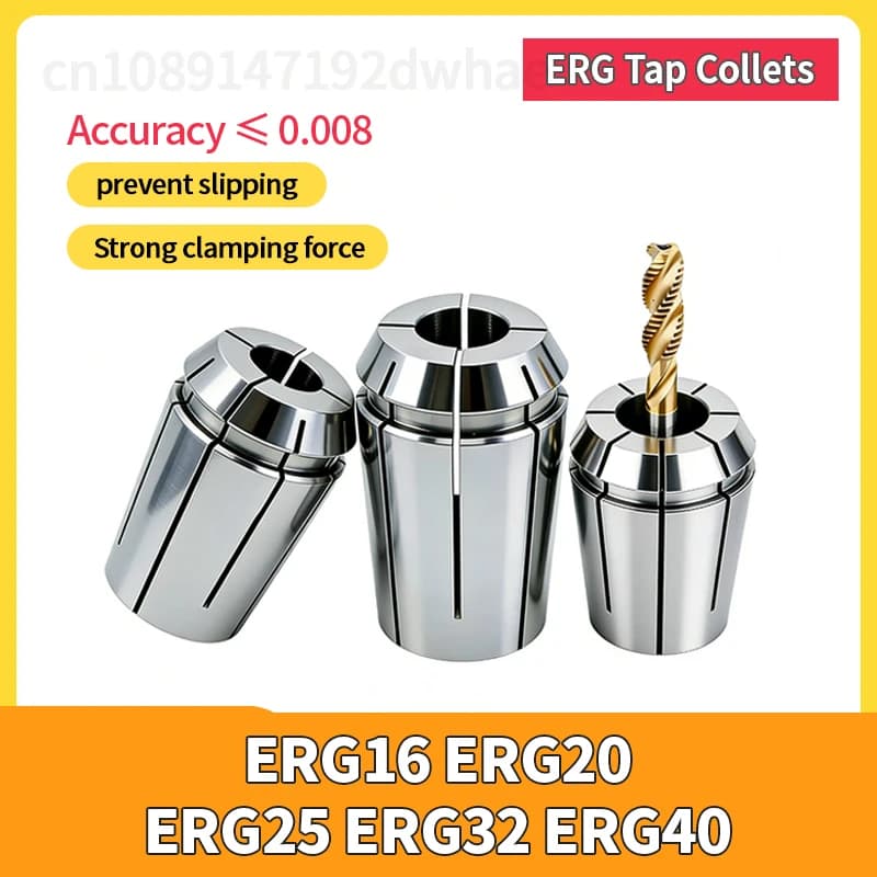 Set di Pinze per Maschiatura ERG25 ERG32, Pinze per Maschiatura ER, Maschiatura Quadrata ERG32 ERG16 ERG20 ERG25, Tipo DIN ISO JIS, Utensili per Fresatura